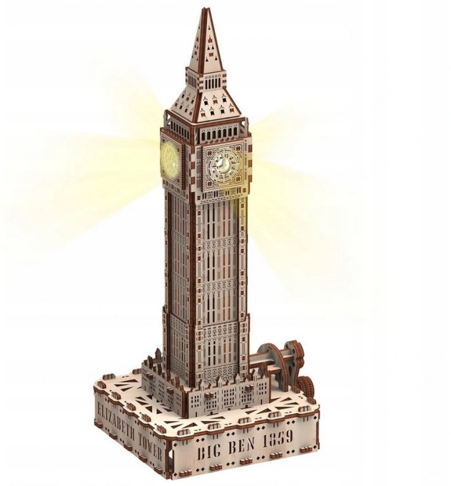 Drewniany Model Puzzle 3D Big Ben Eco 10206