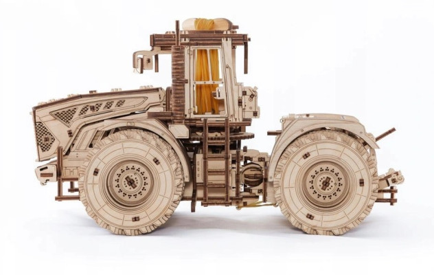 Drewniane Puzzle 3D Traktor Kirovets