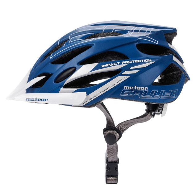 KASK ROWEROWY METEOR GRUVER blue/white r.M 24804