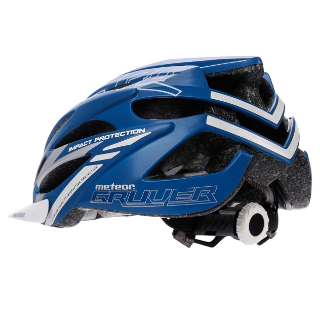 KASK ROWEROWY METEOR GRUVER blue/white r.L 24805