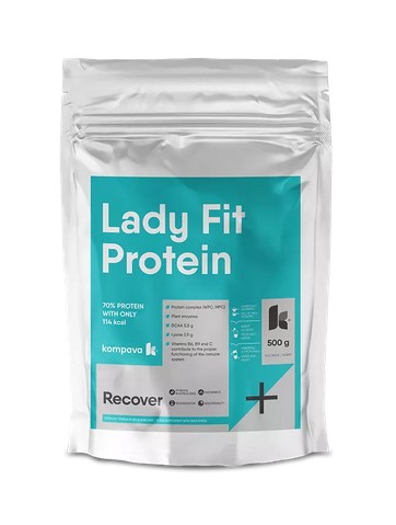 Lady Fit Protein wanilia-śmietana 500g/16,5 porcji