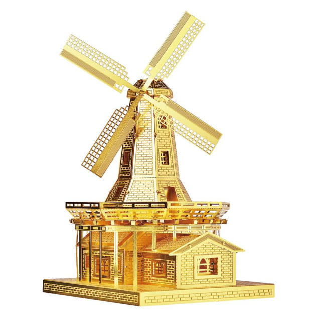 Piececool Puzzle Metalowe Model 3D - Holenderski Wiatrak