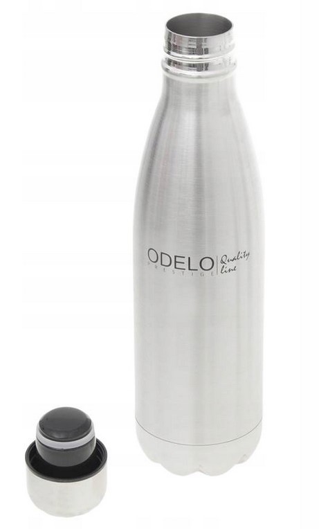 Butelka termiczna ODELO 500ml srebrna OD2064